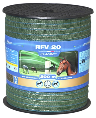 Cinta Rublanc RFV-20 Verde 200mt