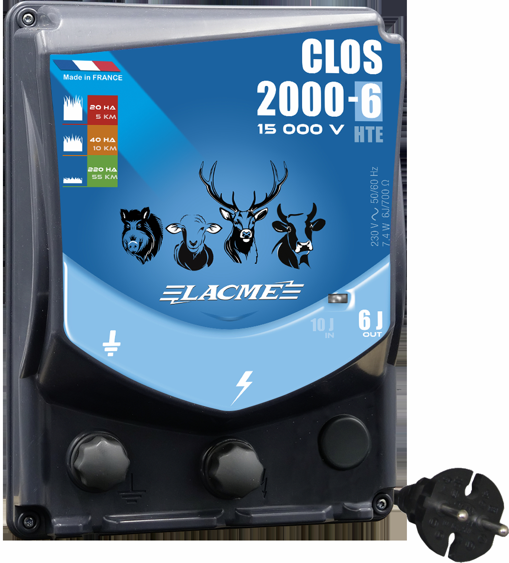 Energizador LACME Red CLOS 2000-6J HTE
